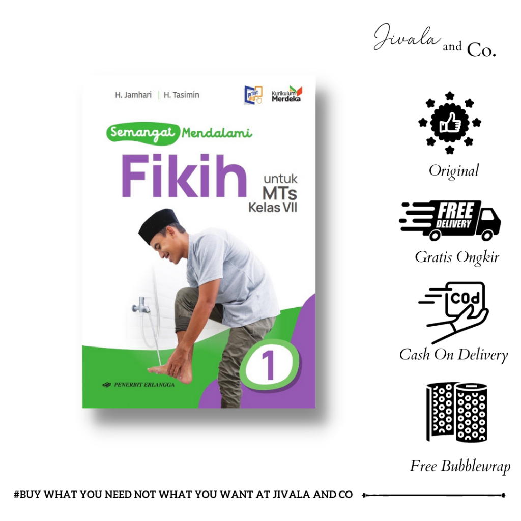 SPIRIT OF ACHIEVING MTS FIQH CLASS 7,8,9/KM - สํานักพิมพ์ Erlangga