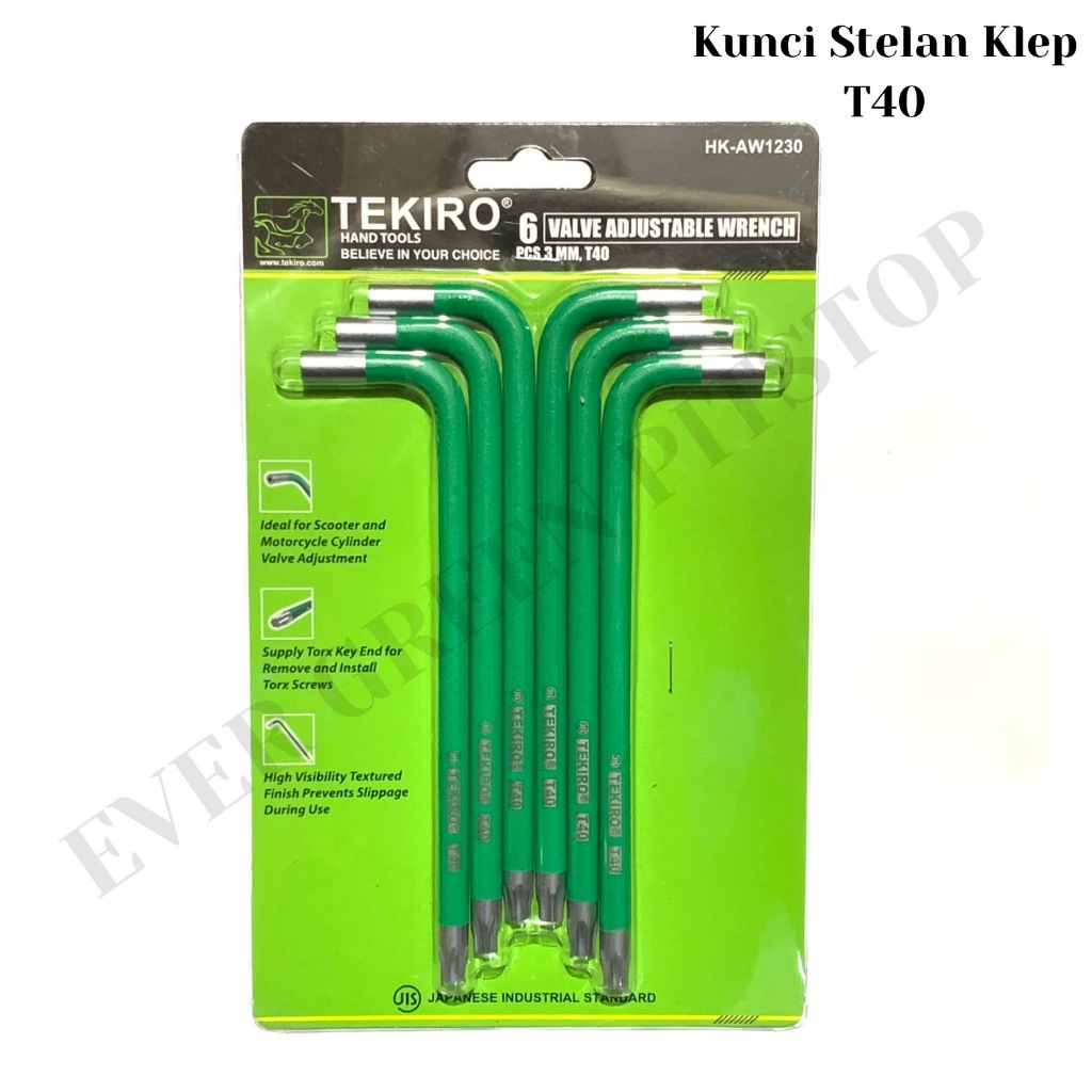 Tekiro T40 ประแจปรับวาล์วผสม T 40 ประแจปรับวาล์ว 3 มม