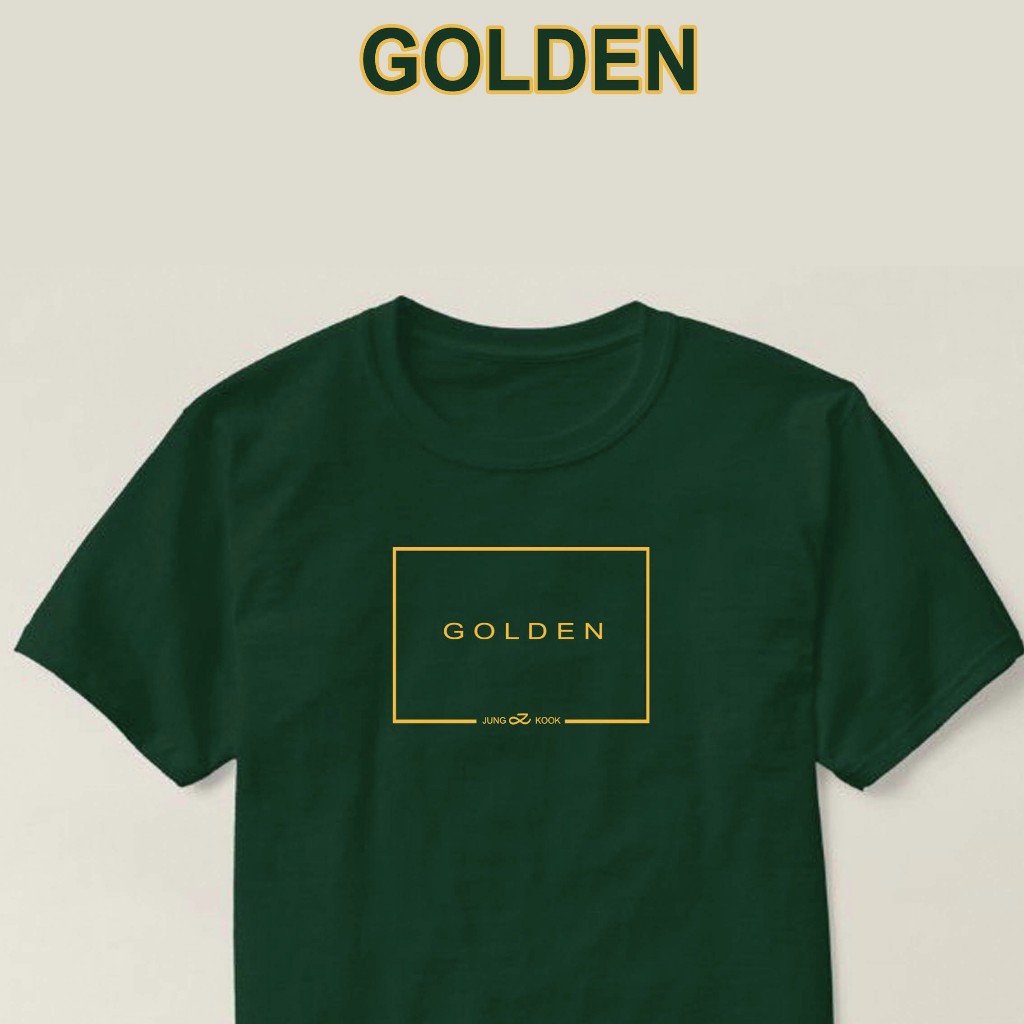 เสื้อยืด Jungkook Golden - เสื้อยืด bts 2xl 3xl 4xl