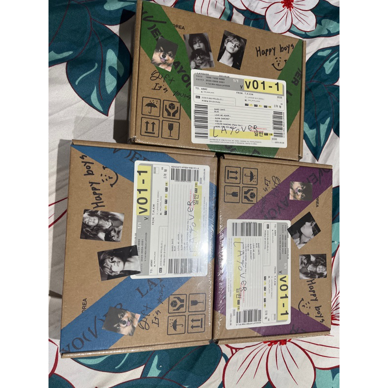 BTS TAEHYUNG LAYOVER SEALED ALBUM