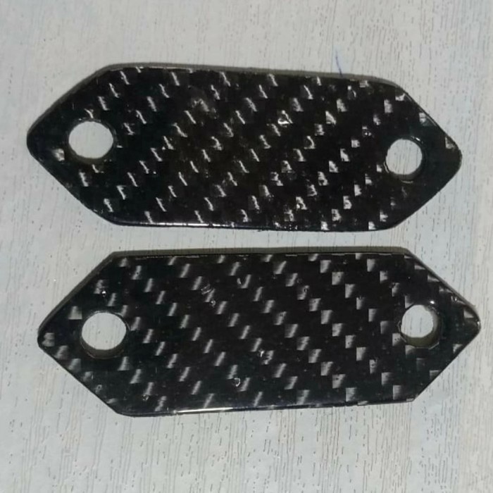 กระจก Blanking Carbon Kevlar CBR 250, R25, R15, GSX, NINJA FI, NEW NINJA carbon