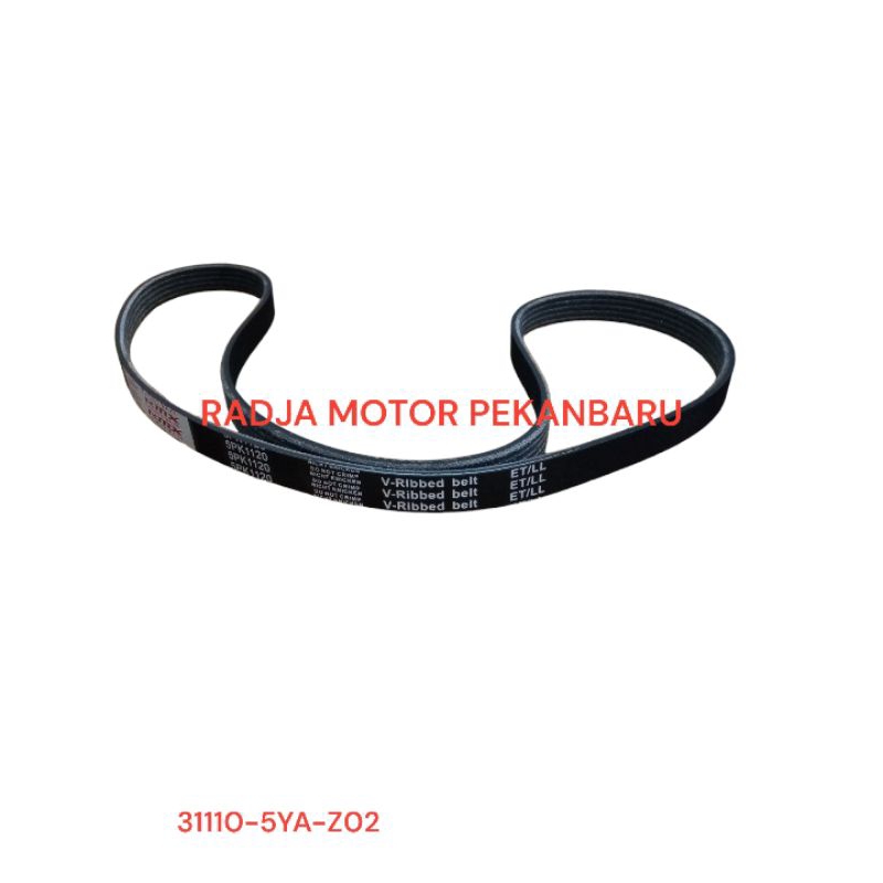 สายพานพัดลม สายพานพัดลม สําหรับ honda Brio 5pk1120 31110-5YA