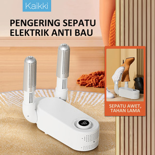 KAIKKI Pengering Sepatu Elektrik Shoe Dryer 200W 220V Penghilang Bau Sepatu Pria Wanita Alat Pengering sepatu elektrik Enghilang bau instan