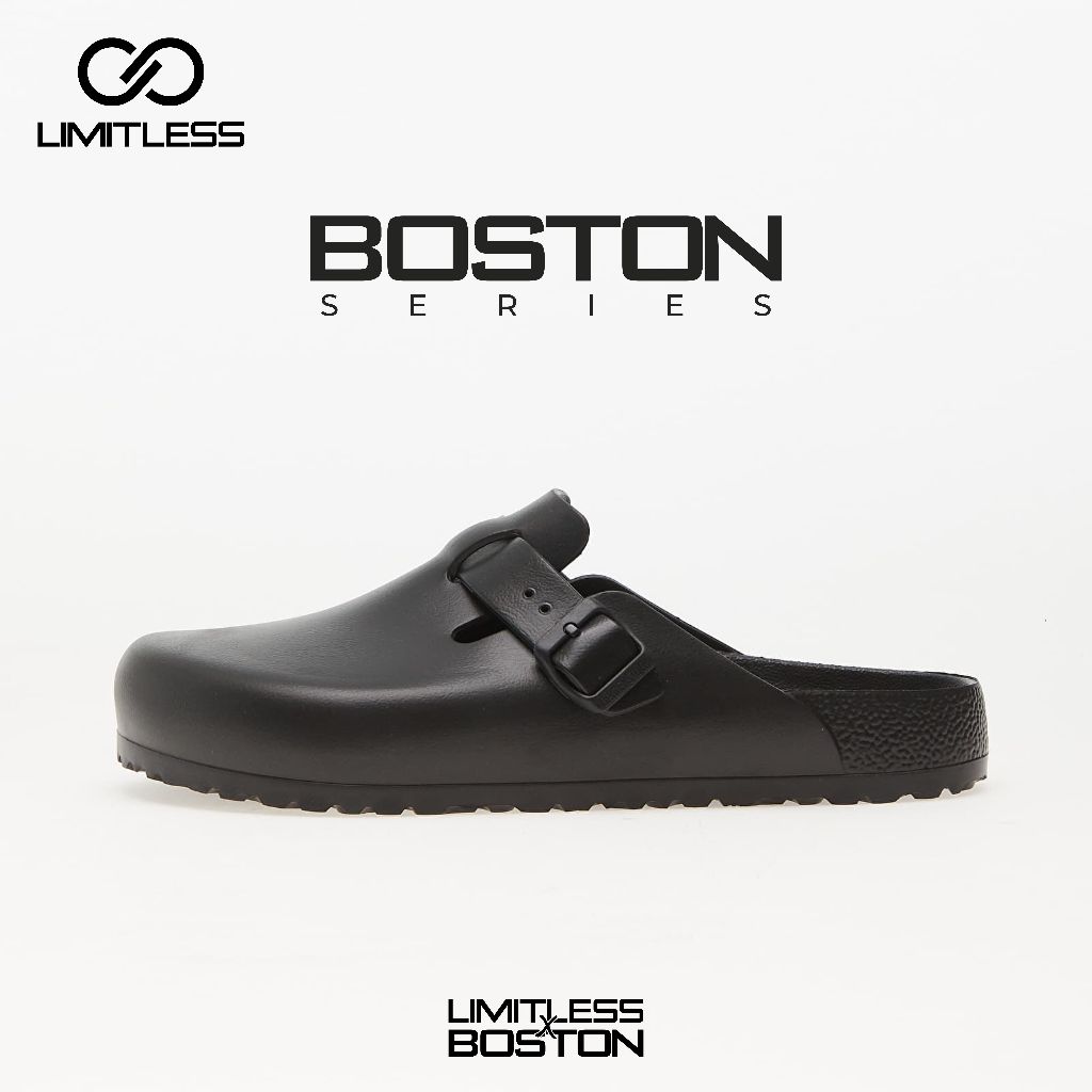 รองเท้าแตะผู้ชาย Boston Eva Premium รองเท้าแตะแบบสวมลําลองผู้ชายอินเทรนด์ล่าสุด