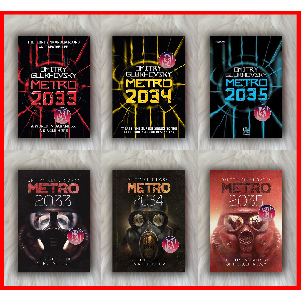 ซีรีส์เมโทร โดย Dmimery Glukhovsky METRO 2033 2034 2035