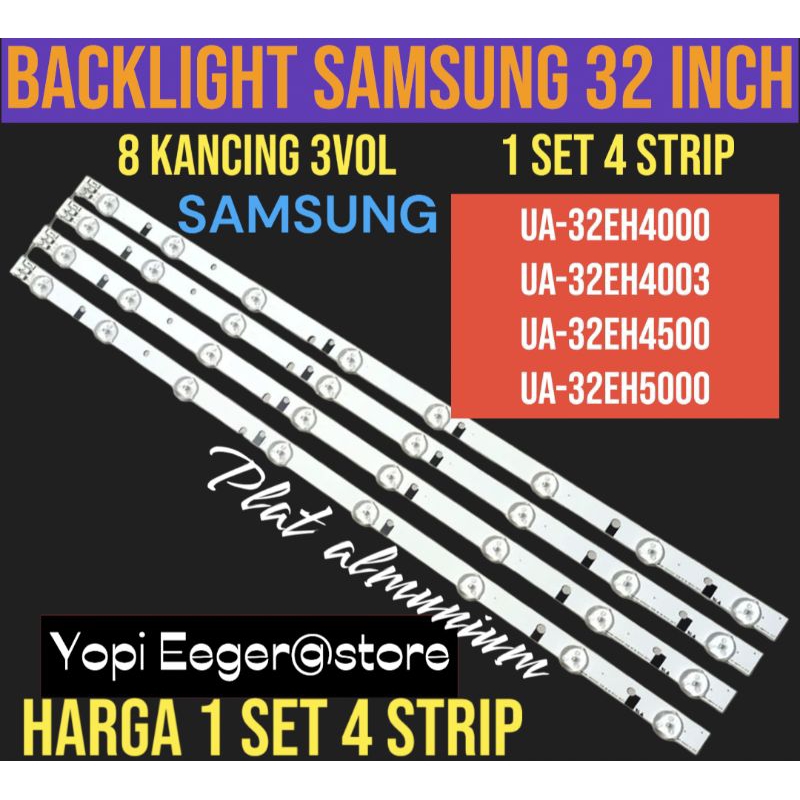 Samsung 32 นิ ้ ว LED LCD TV BACKLIGHT UA32EH4000 UA32EH4003 UA32EH4500 UA32EH5000