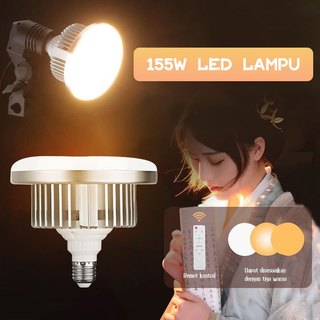 TNW 155W Softbox Led Light Bulb Lampu Studio Softbox Bulb Remote Control Lampu 2800K-6000K Untuk Fotografi Livestreaming Video