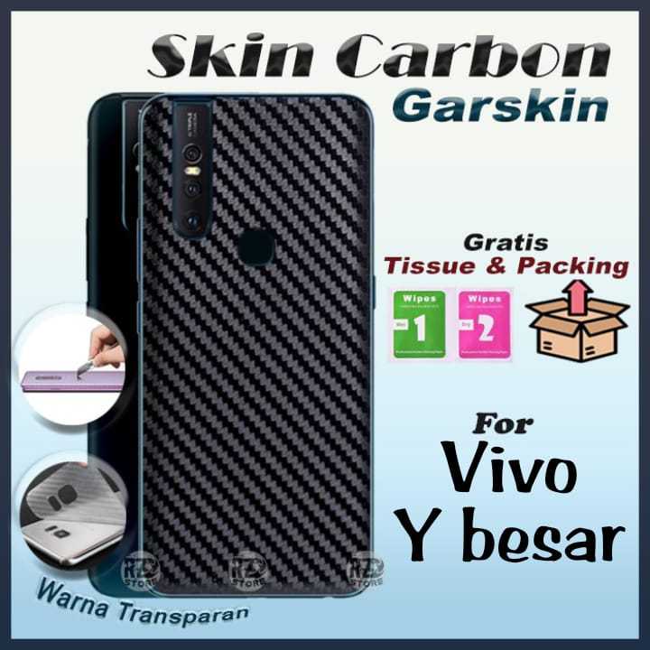 SKIN CARBON ANTI-FUNGAL GARSKIN VIVO Y55 Y66 Y67 Y69 Y71 Y73 Y81 Y83 Y91 Y91C Y93 Y95 Y97 Y31 2021 Y