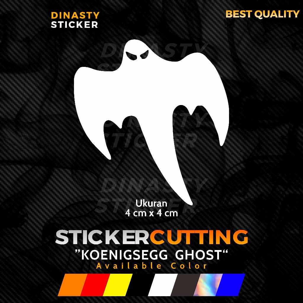 สติ๊กเกอร์ KOENISEGG GHOST CUTTING STICKER