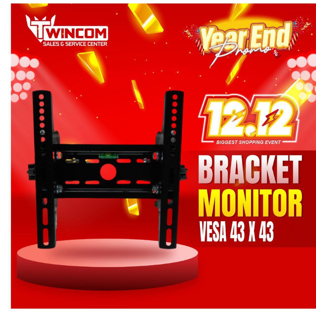 VESA 43X43 MONITOR BRACKET (32-60 INCH)