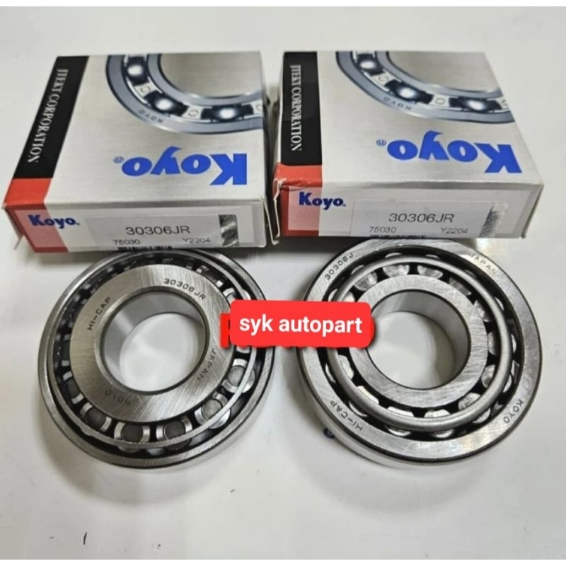 BEARING 30306 JR KOYO DIMENSIONS 30X72X20.75MM