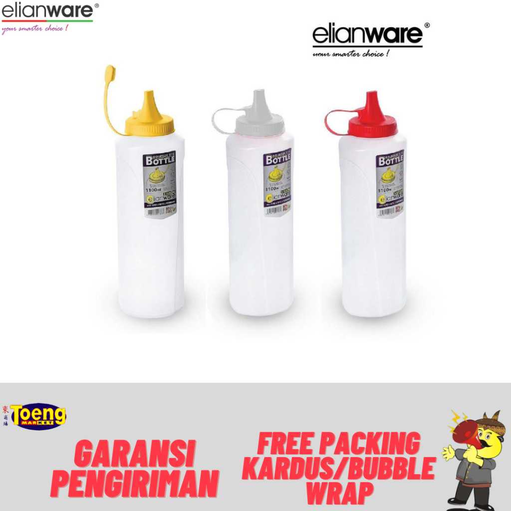 SAUCE BOTTLE / MAYONESE SQUEZE BOTTLE (2 หัว) 1100ml