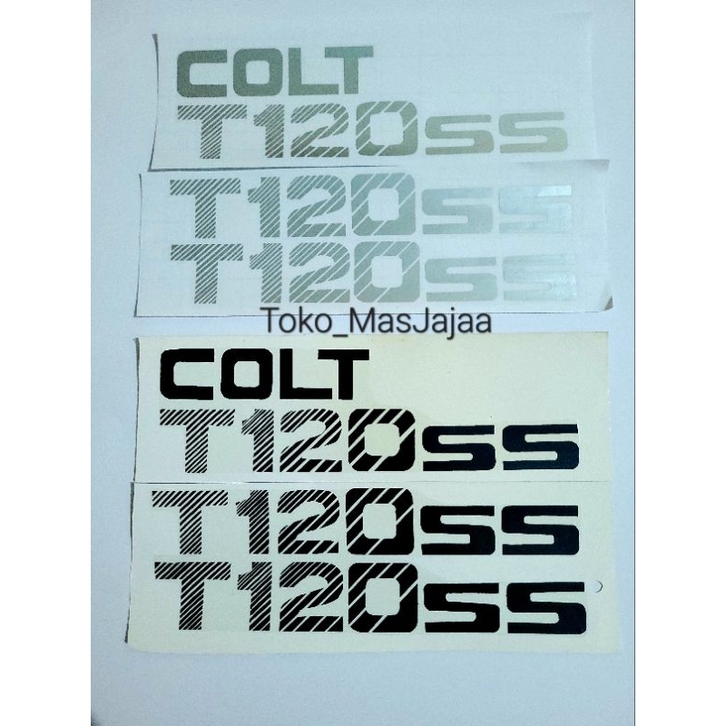 Colt t120ss สติ ๊ กเกอร ์ ติดประตู /t120sss colt mitsubishi sticker/colt 120ss สติ ๊ กเกอร ์ รับ