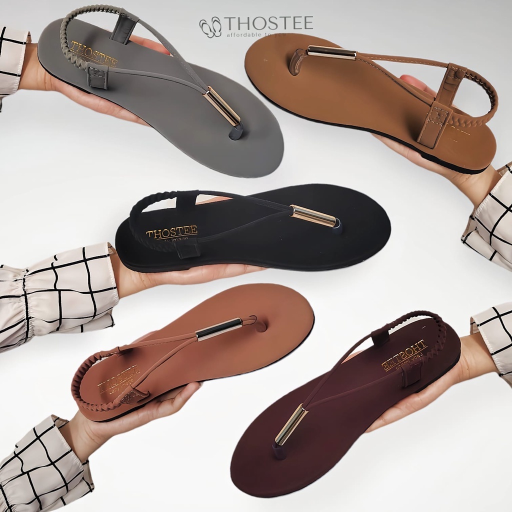 Thostee Irine BestFlops รองเท้าแตะส้นแบนผู้หญิง
