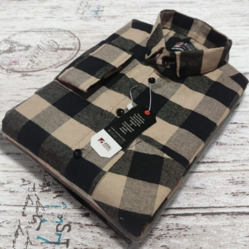 KEMEJA ️เสื้อผ้าสักหลาดสําหรับผู้ชายและผู้หญิง [LATEST SULTAN MOTIF] แขนยาว Distro Checked Flannel Motif