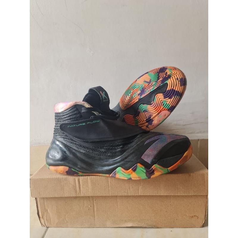 ANTA KT6 ประวัติศาสตร์สีดํา sz 43