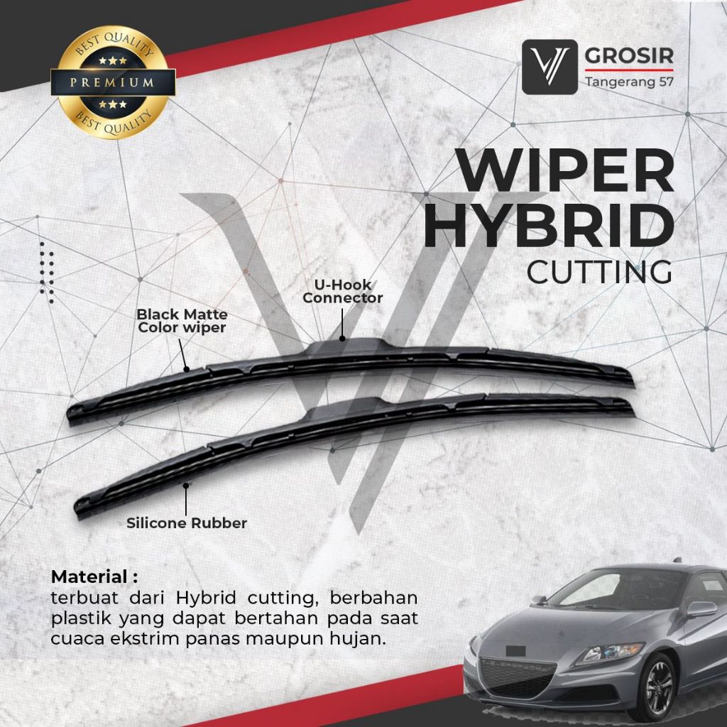 HONDA CRZ HYBRID WIPER 2 ชิ้น