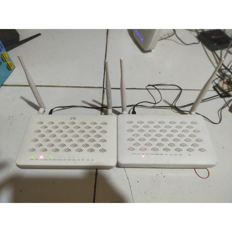 GPON ONT ZTE F609 และ F660