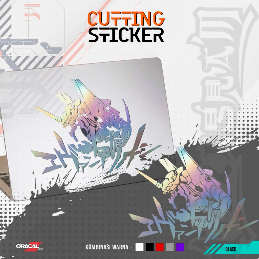 สติ๊กเกอร์ตัด มังงะ Evangelion 01 | Evangelion Manga Cutting Sticker 01