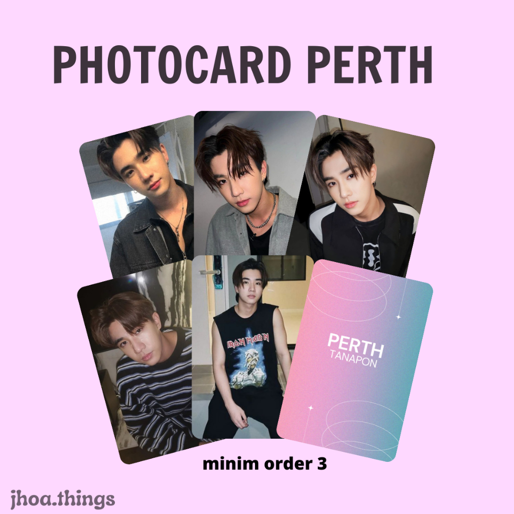 [Blessing] Photocard PERTH TANAPON ACTOR THAI GMMTV