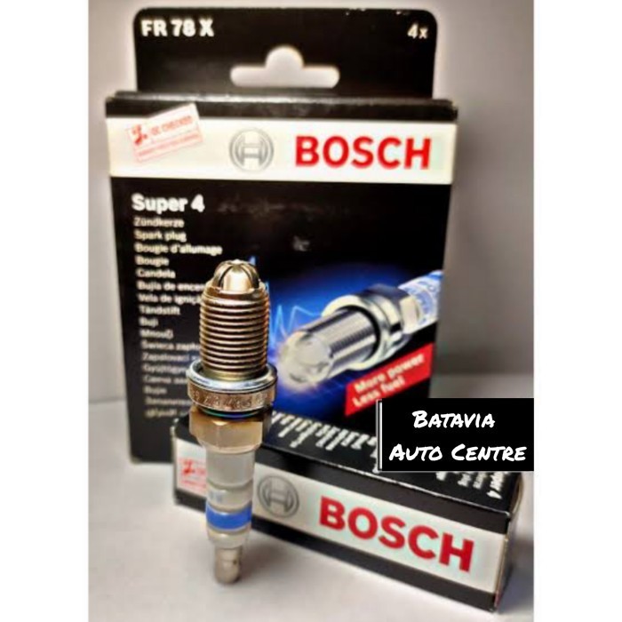 Bosch Super 4 FR78X AUDI BMW Spin Corolla Altis หัวเทียนแท้ 4 ขา