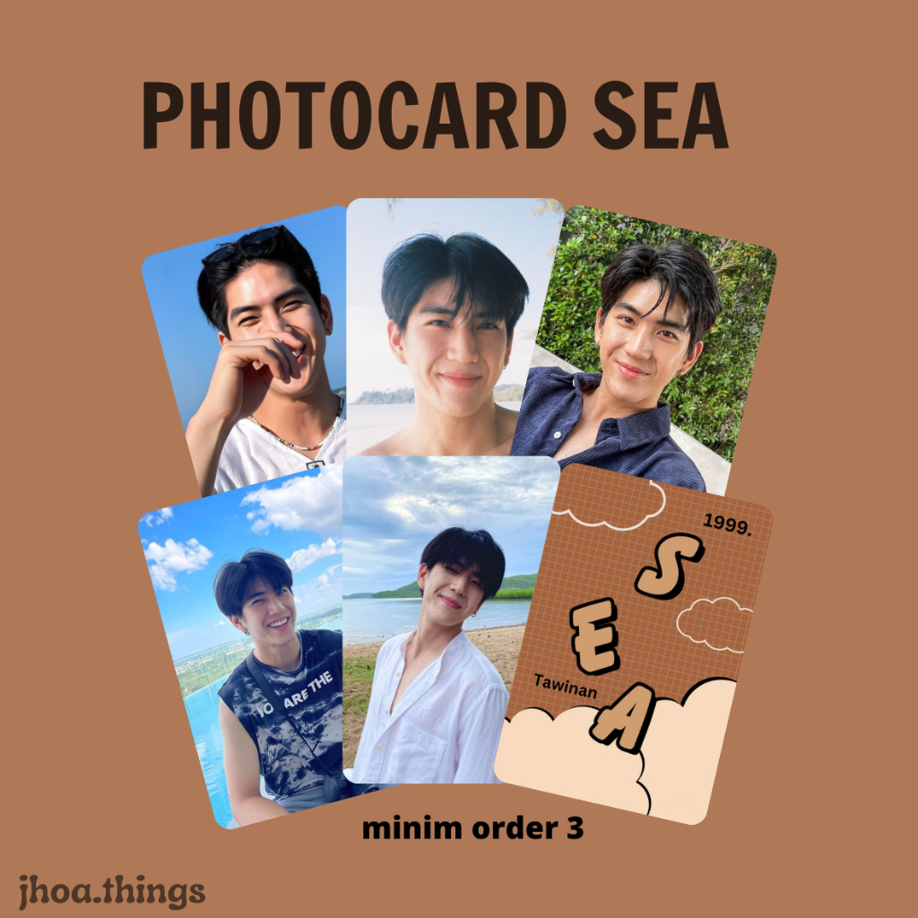 [UNOFFICIAL] PHOTOCARD SEA TAWINAN THAI ACTOR GMMTV VICE VERSA LAST TWILIGHT