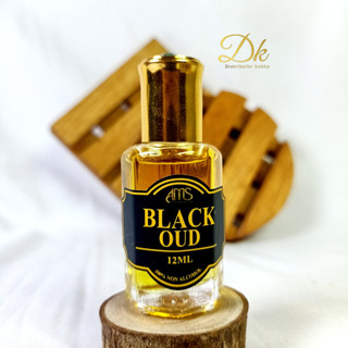 PARFUM AROMA BLACK OUD 12ML ROLL ON PARFUM SHALAT FULL BIBIT(BY AMS)