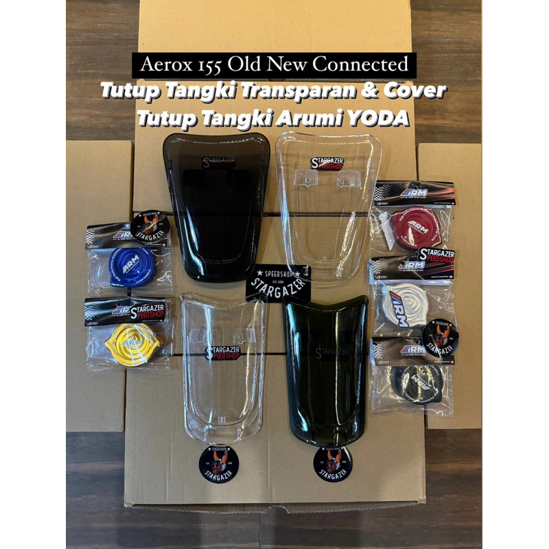 Aerox 155 OLD New Connected NVX ฝาครอบถัง YODA Bening