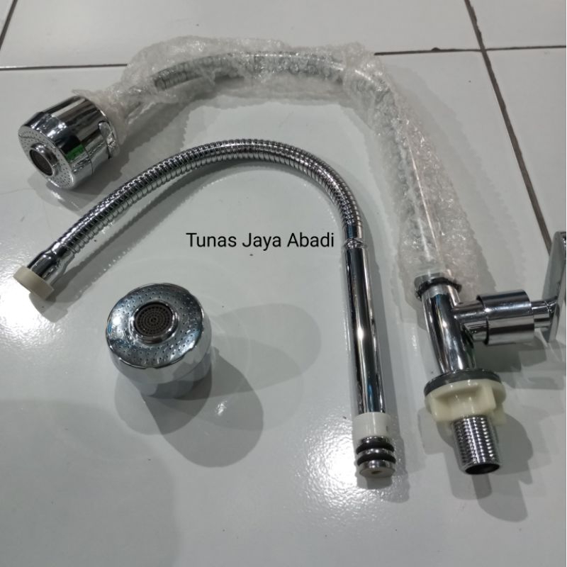 ก๊อกอ่างล้างจาน / Swan Flex หัวใหญ่ (-) 138-H ENGKEL