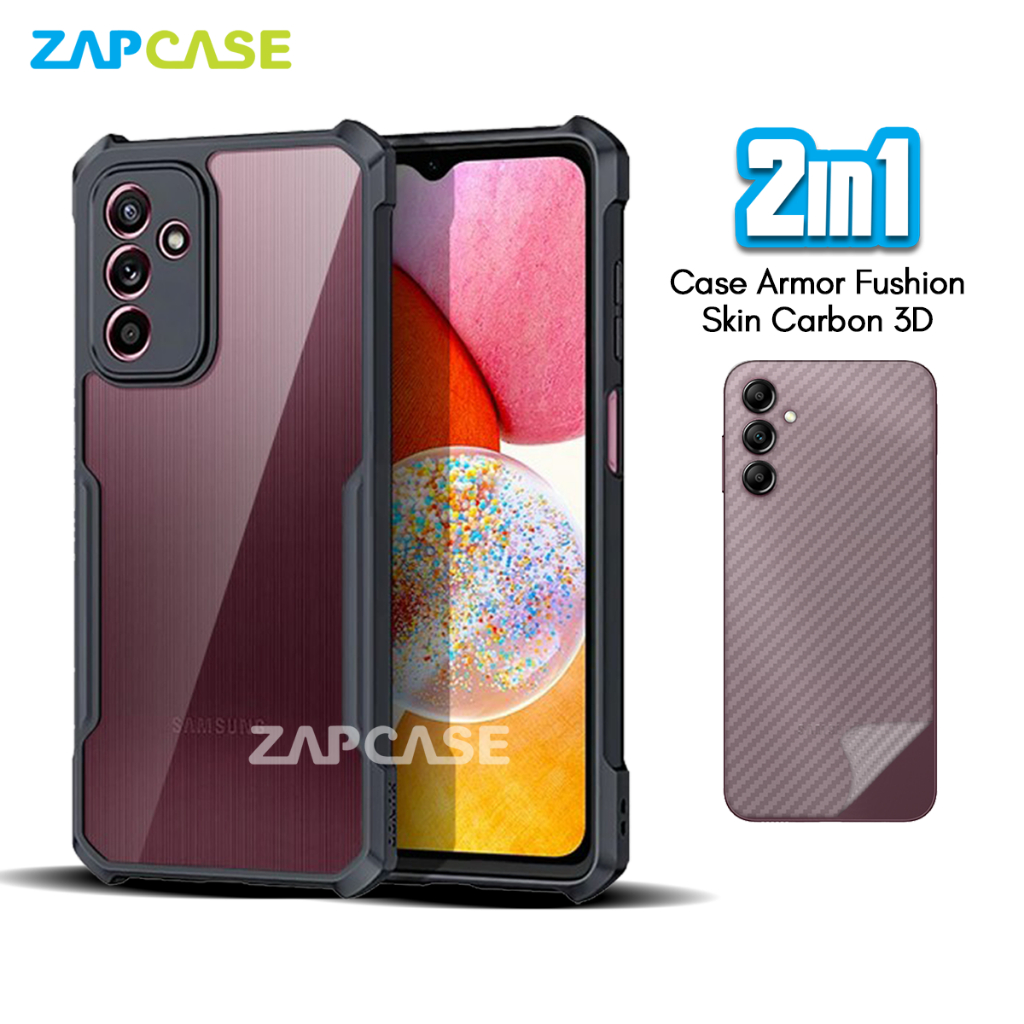 เคส Samsung A14 4G/A14 5G ฟรีคาร์บอนสกิน