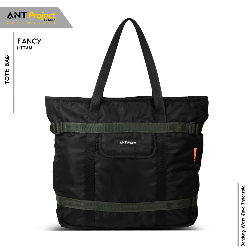 ANT PROJECT - FANCY Black Tote Bag - Tote Bag