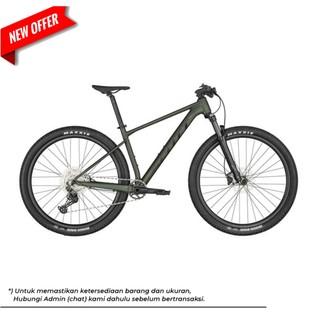 Sepeda MTB Gunung SCOTT Scale 980 Black Dark Green 2023
