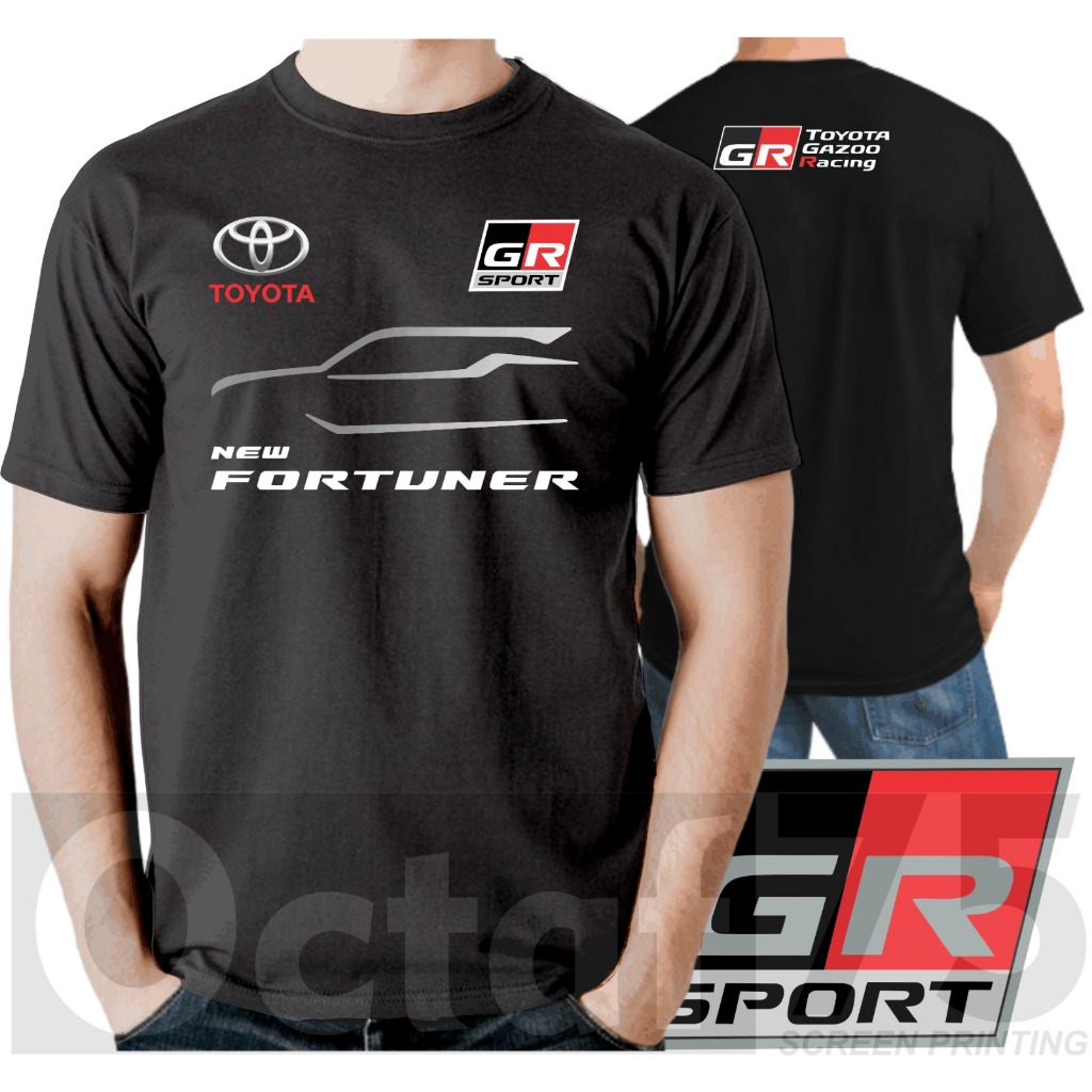 FORTUNER GR Sport เสื้อยืด/เสื้อยานยนต์เสื้อยืด