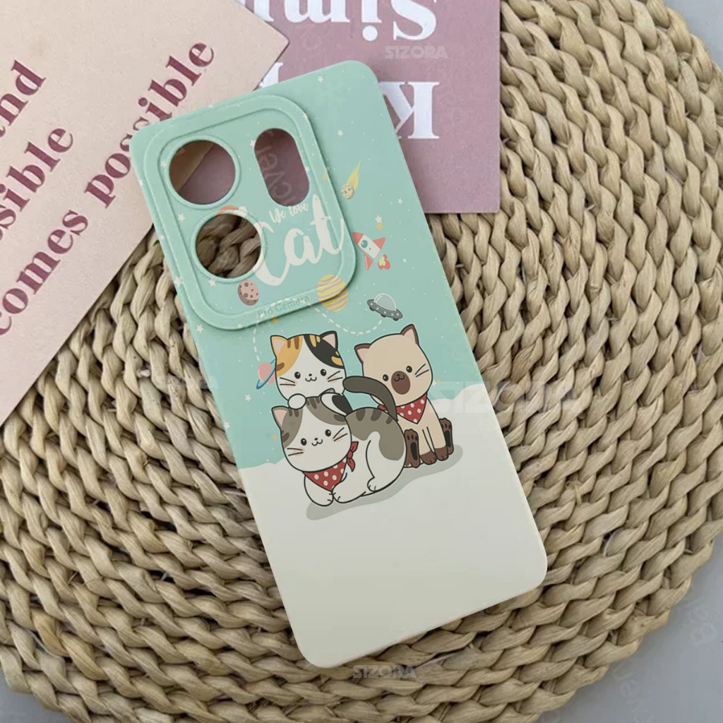Softcase Pro กล้องสําหรับ Infinix Zero 30 4G ล่าสุด 2024 - KT83 - ภาพการ์ตูนซิลิโคน Hp - Softcase Hp
