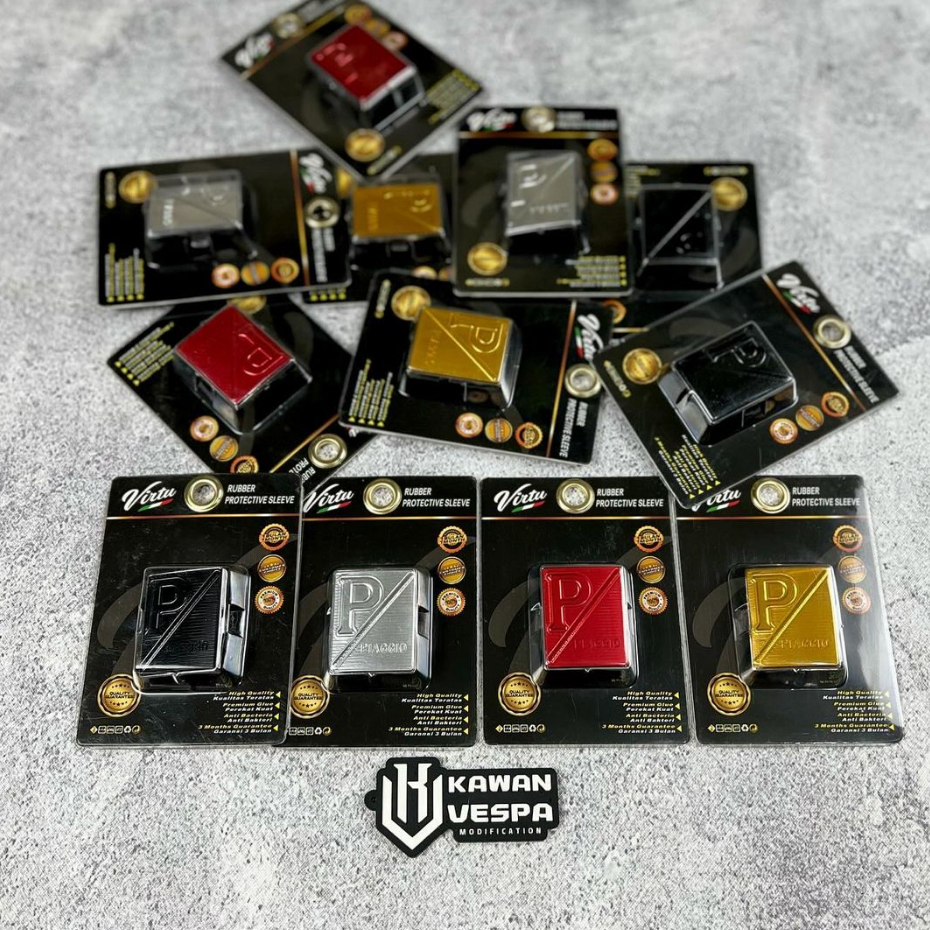 Virtu CNC Tie Emblem Housing สําหรับ vespa Sprint prima S Lx GtS