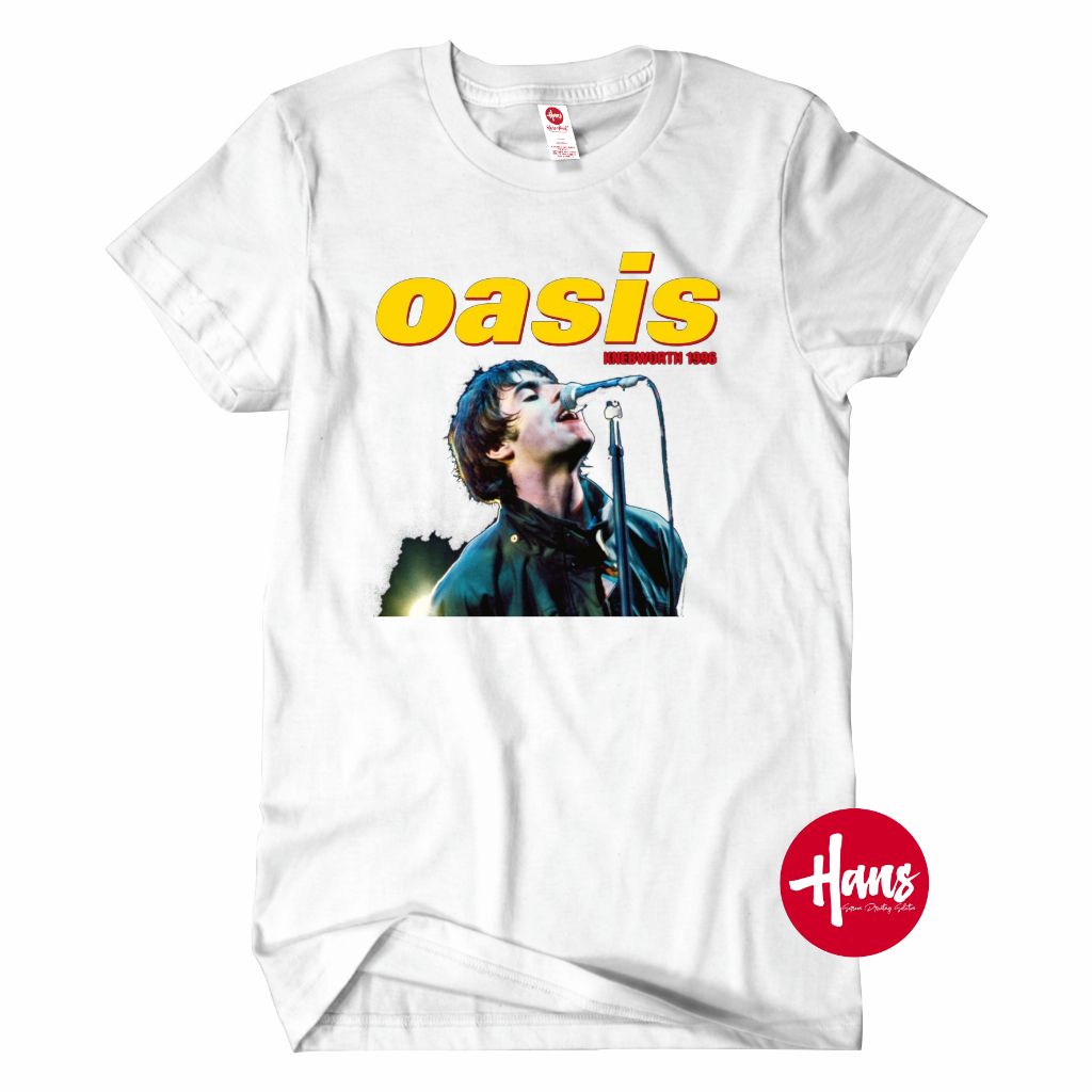 เสื้อยืด Oasis BAND | เสื้อยืด ลาย OASIS BAND สําหรับทุกเพศ | เสื้อยืดเทรนด์ BAND | | ฮันส์ Sablon