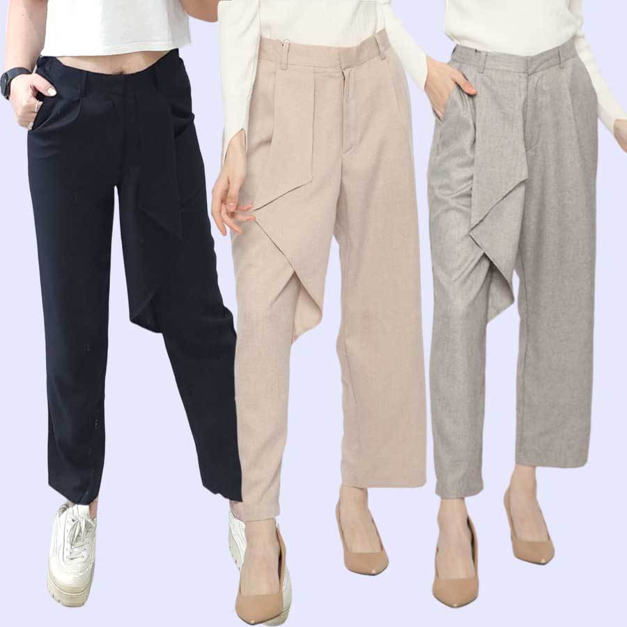 WOMEN PANTS AVE601 APRON PANTS