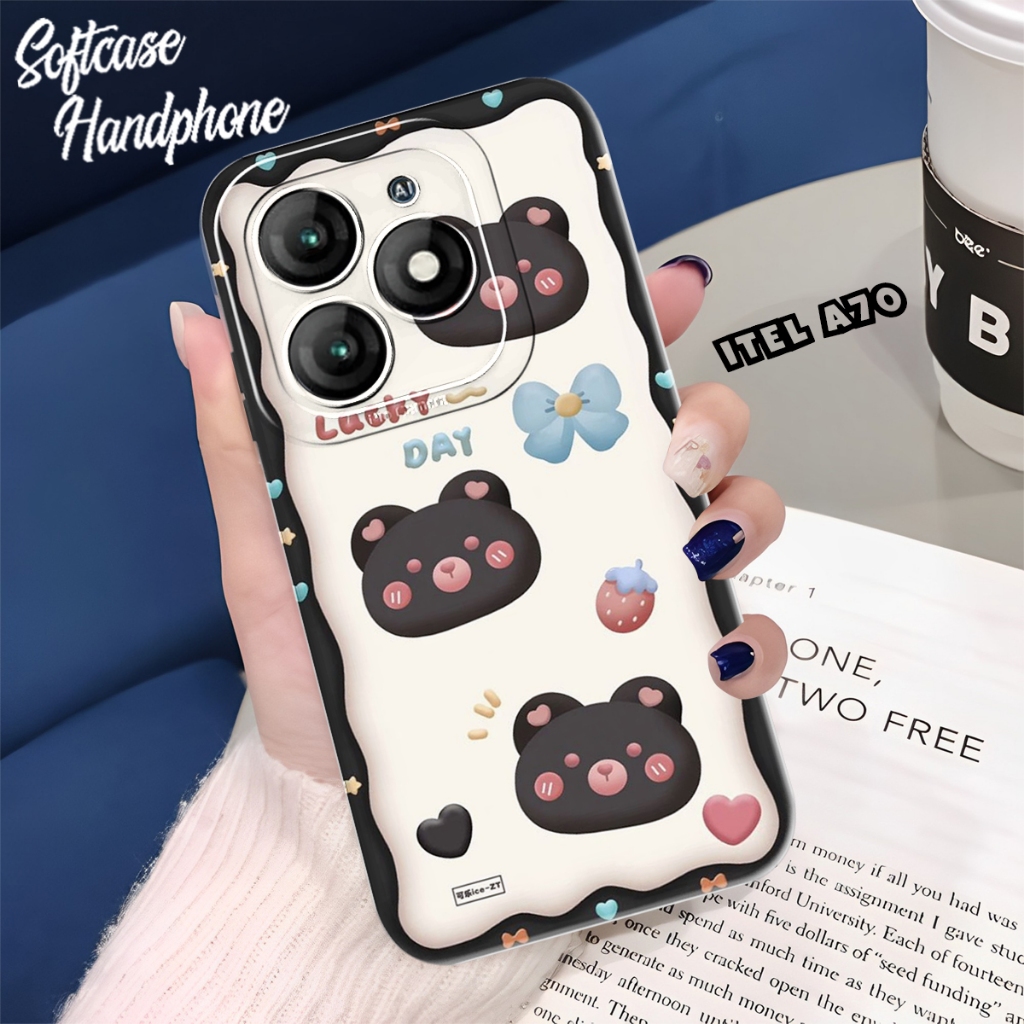 [VIRAL] ล่าสุด Itel A70 2023 Softcase - ล่าสุด Itel A70 Case - ล่าสุด Itel A70 Casing - ซิลิโคน Itel