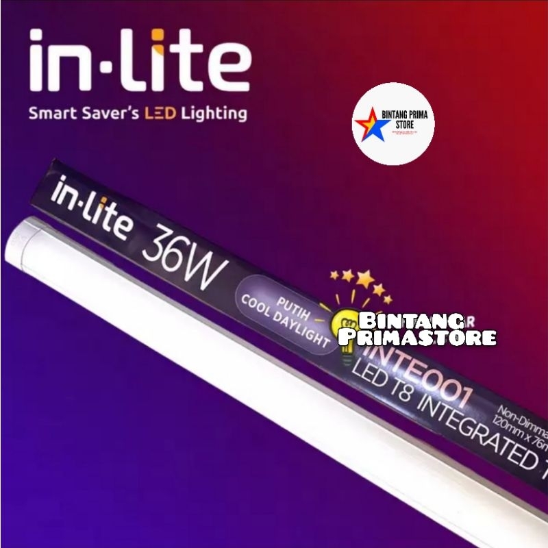 Inte001 T8 36W 120 ซม. INLITE หลอดไฟ LED in-Lite