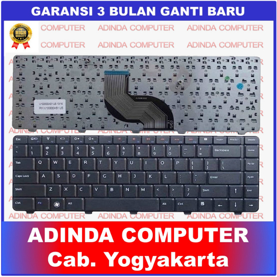 Dell Inspiron คีย์บอร์ด 14V 14R N4010 N4020 N4030 N5020 N5030 M5030