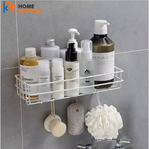 WAREHOUSE CLEARANCE BEST KF WALL-MOUNTED BATHROOM HANGING RACK ฟรี ADHESIVE / ROOM SOAP RACK