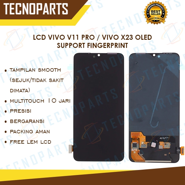 ขายส่ง หน้าจอสัมผัส LCD ของแท้ 100% สําหรับ VIVO V11 PRO VIVO X23