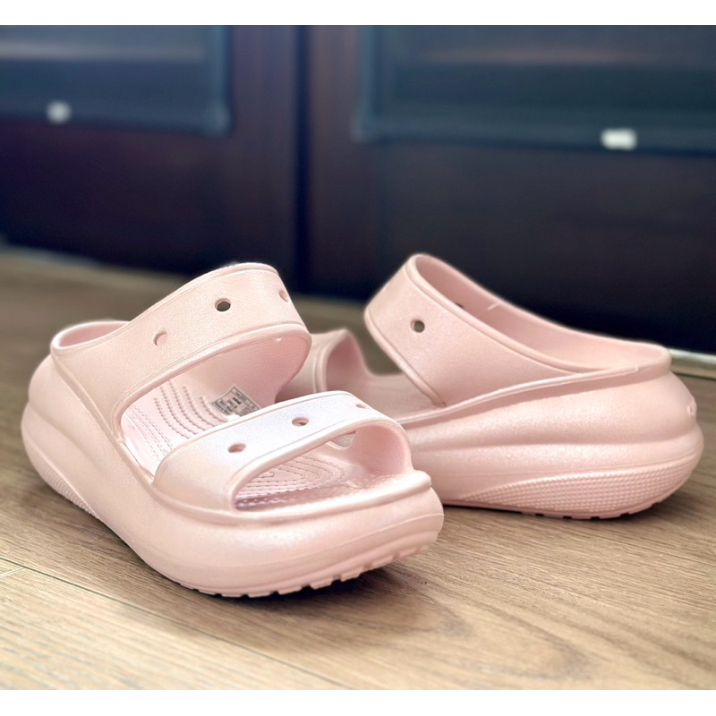 Crocs SHIMMER CRUSH SLIDE 5,5ซม