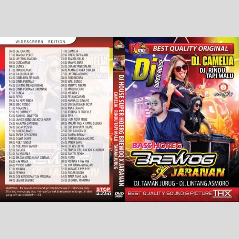 Mp5 Cassette Video Songs Dj Super House Brewog X Jaran Camelia - Taman Jug 2024