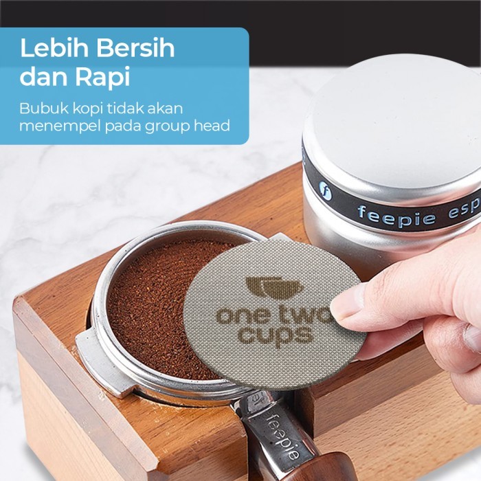 Puck Screen Portafilter Espresso Machine 51mm, 54mm, 58mm สแตนเลส