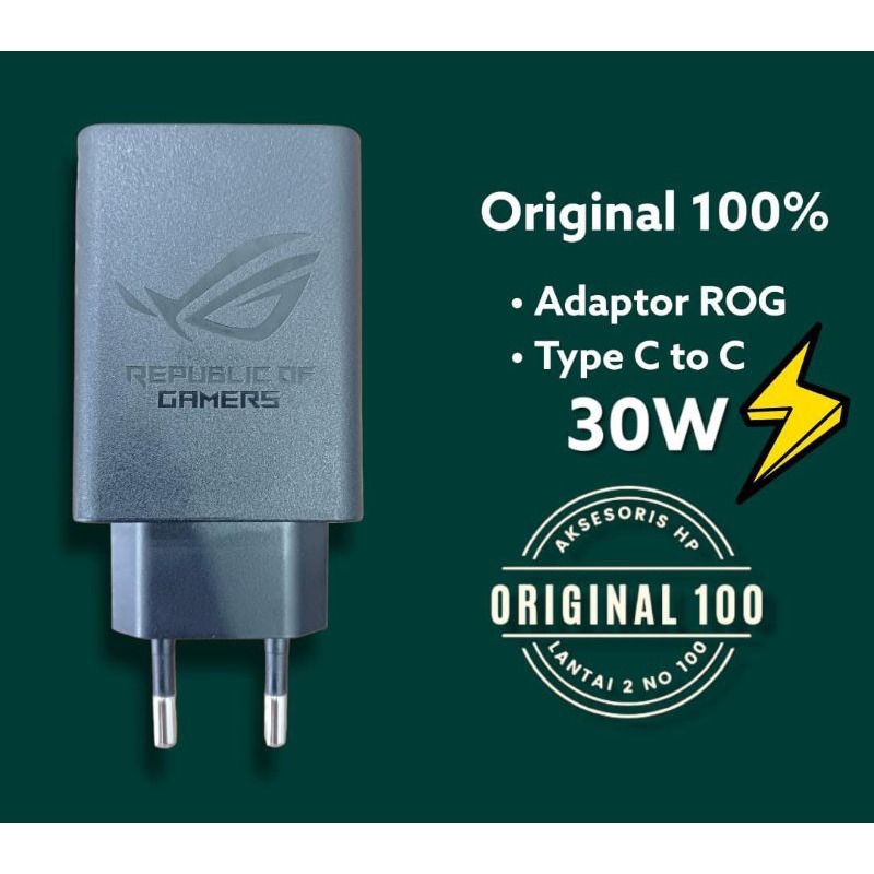 Asus Original 30W HyperCharge ROG Phone Adapter