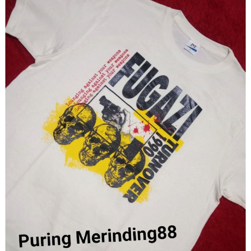 เสื้อยืด Fugazi - TurnOver 1990