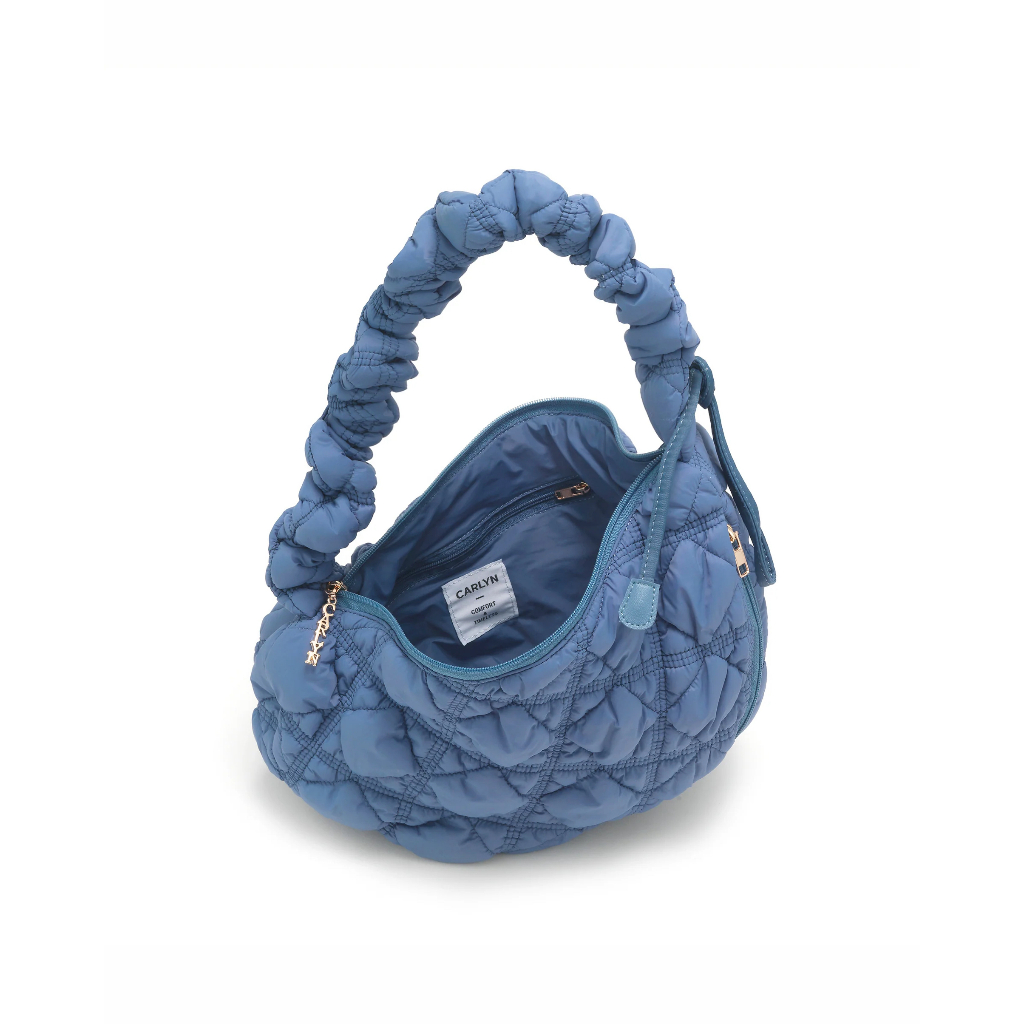 VALUE PACK CRLYN กระเป๋าลายนูนพร้อมโลโก้ Cozy Bag กระเป๋าสะพายพองสําหรับผู้หญิง Original Import Bang