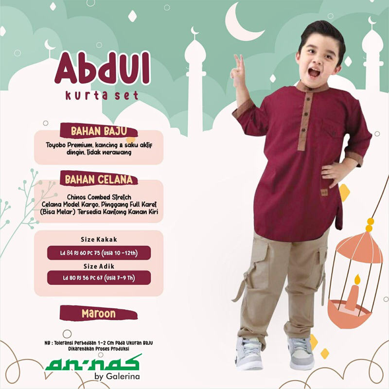 ชุดเสื้อเชิ้ต Abdul's KURTA แฟชั่นล่าสุด สําหรับ Eid