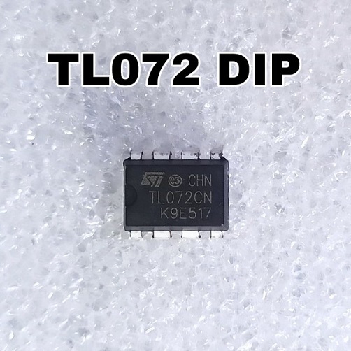 TL072 TL 072 TL072CN TL 072CN DIP 8P IC Single Operational Amplifier 8 ฟุต